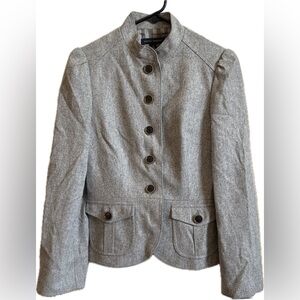 Banana Republic Gray Military-style Women's Jacket